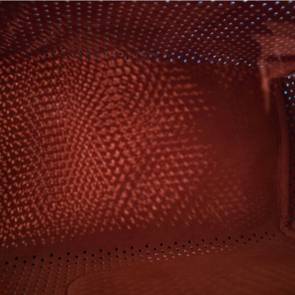 EUC Authentic RARE Limited Edition LV Perforated Speedy 30 Orange - Picture 15 of 16